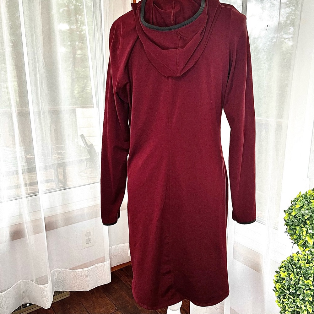 The North Face Empower Hooded Dress Burgundy Size Large - Picture 5 of 15